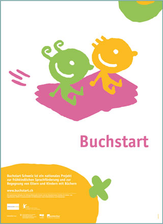 Buchstart-Plakat/e auf Deutsch